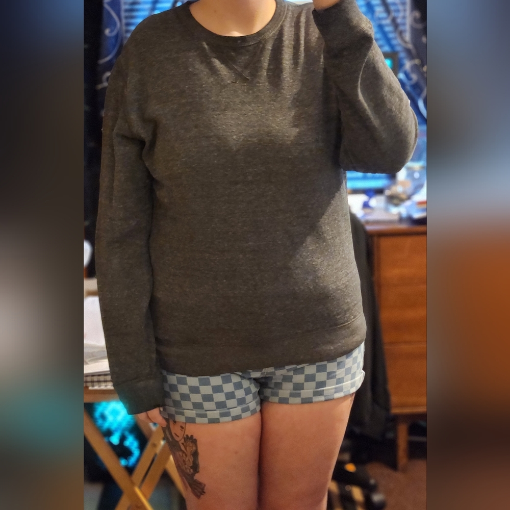 Dark gray sweater